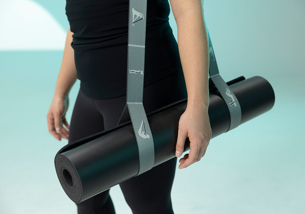 Sangle De Yoga Avec 10 Boucles – Sangle Étirement 3 M En Coton Bio – Idéale Yoga, Pilates, Fitness, Étirements Profonds