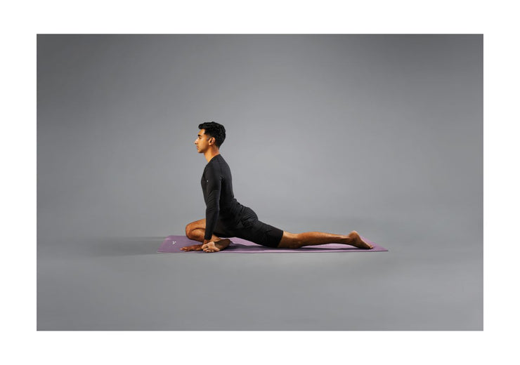 Ensemble de yoga pour débutants, tapis en élastomère thermoplastique, gris