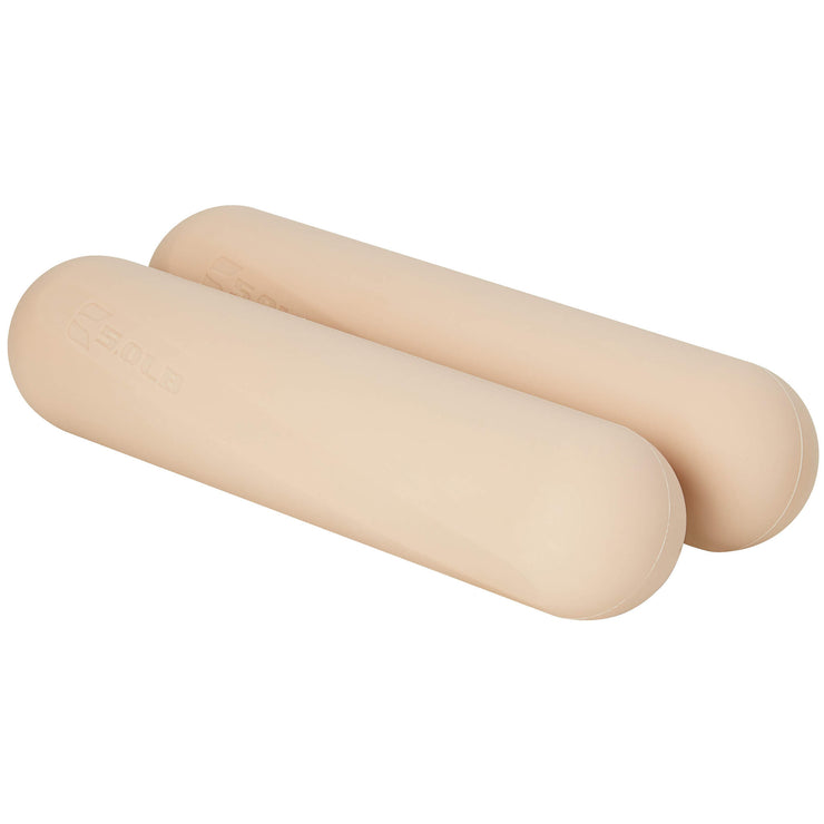 Silicone Covered Hand Weights - 5 lb (2.5 kg)