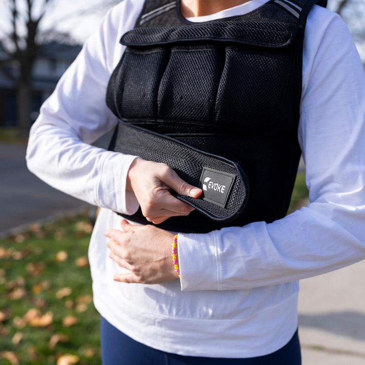 Weighted Running Vest - 10-15 lb (4.5-6.8 kg)