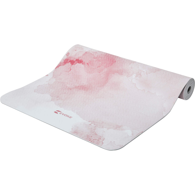 Splash Yoga Mat - Pink/Grey