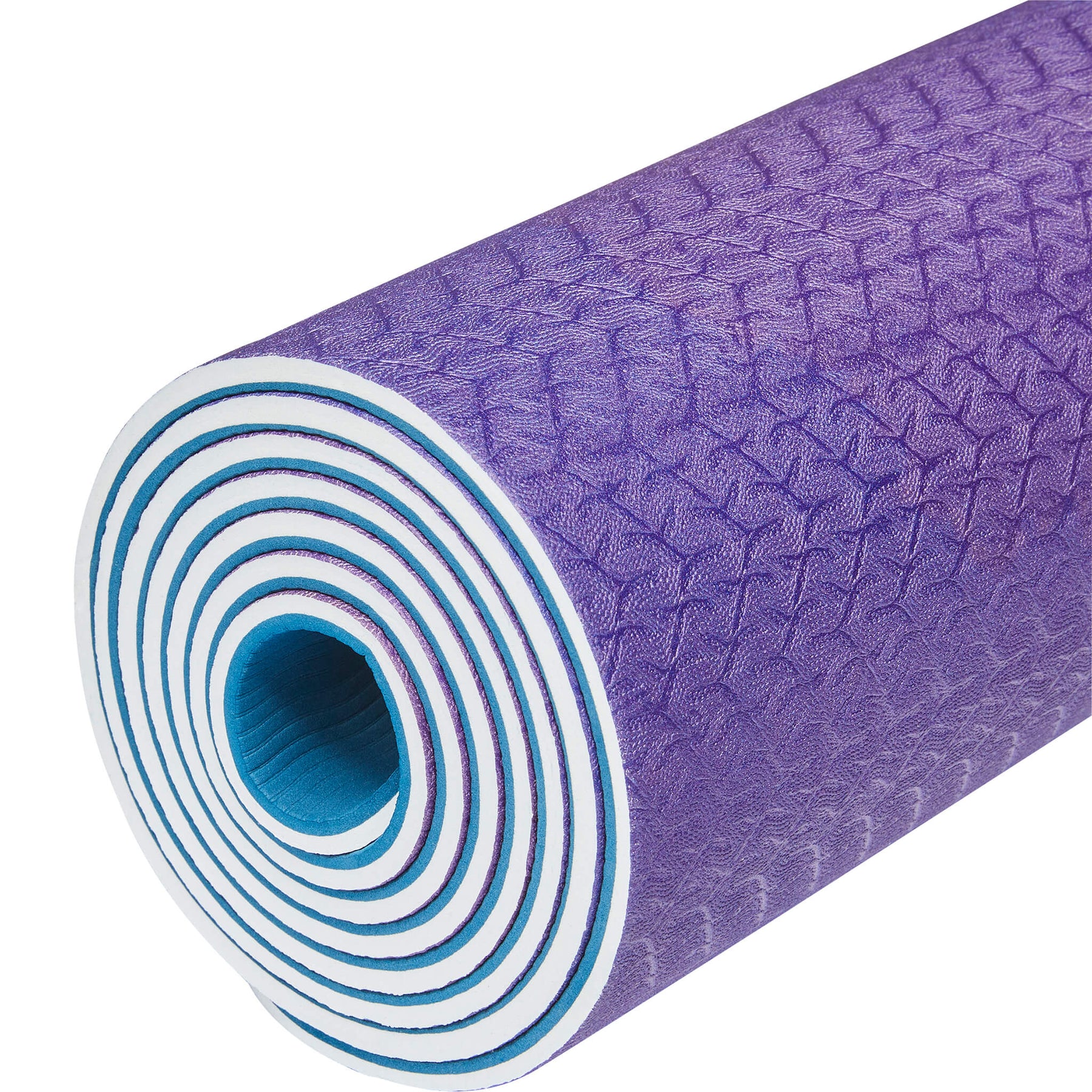 Splash Yoga Mat - Purple/Teal – Evoke Wellness
