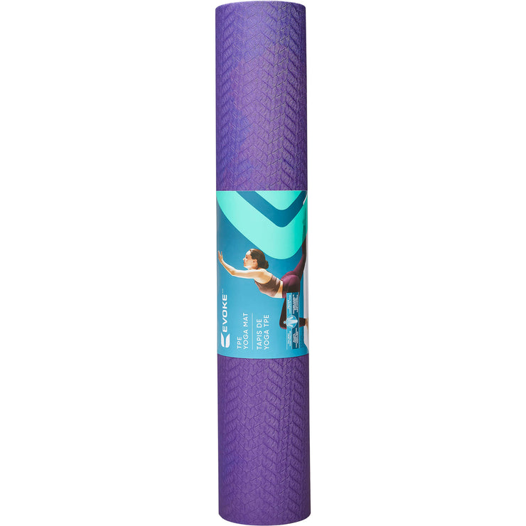Splash Yoga Mat - Purple/Teal