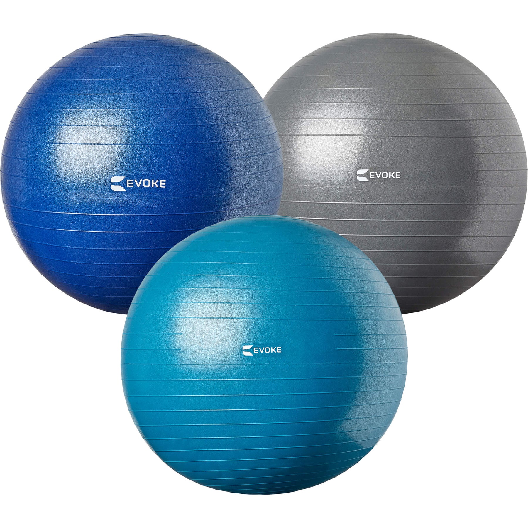 Kakaos Yoga Product Detail: Kakaos Anti Burst Yoga Ball with Pump (55cm),  Yoga Fitness Balls, ka-abyb-55cm-2200
